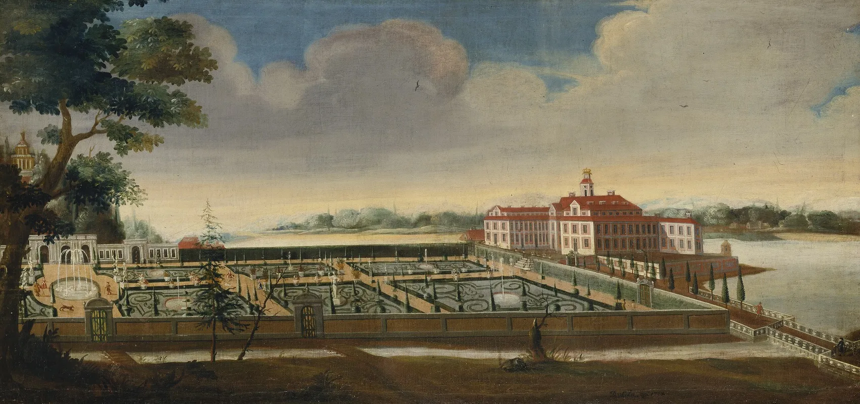 View Of Ulriksdal From The South Wall Art by David von Cöln - High-Resolution Digital Print