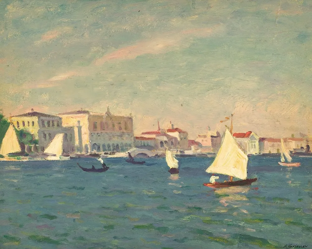 View Of Venice 13 Wall Art by Arnold Borisovich Lakhovsky - High-Resolution Digital Print