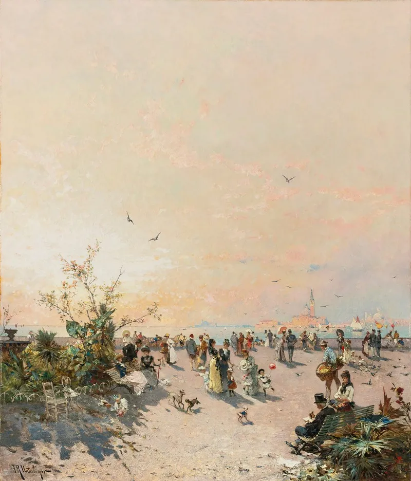 View Of Venice From The Public Gardens
