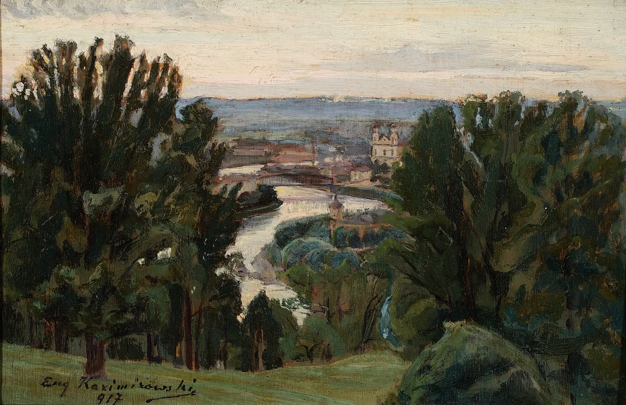 View Of Vilnius Church Of St Raphael