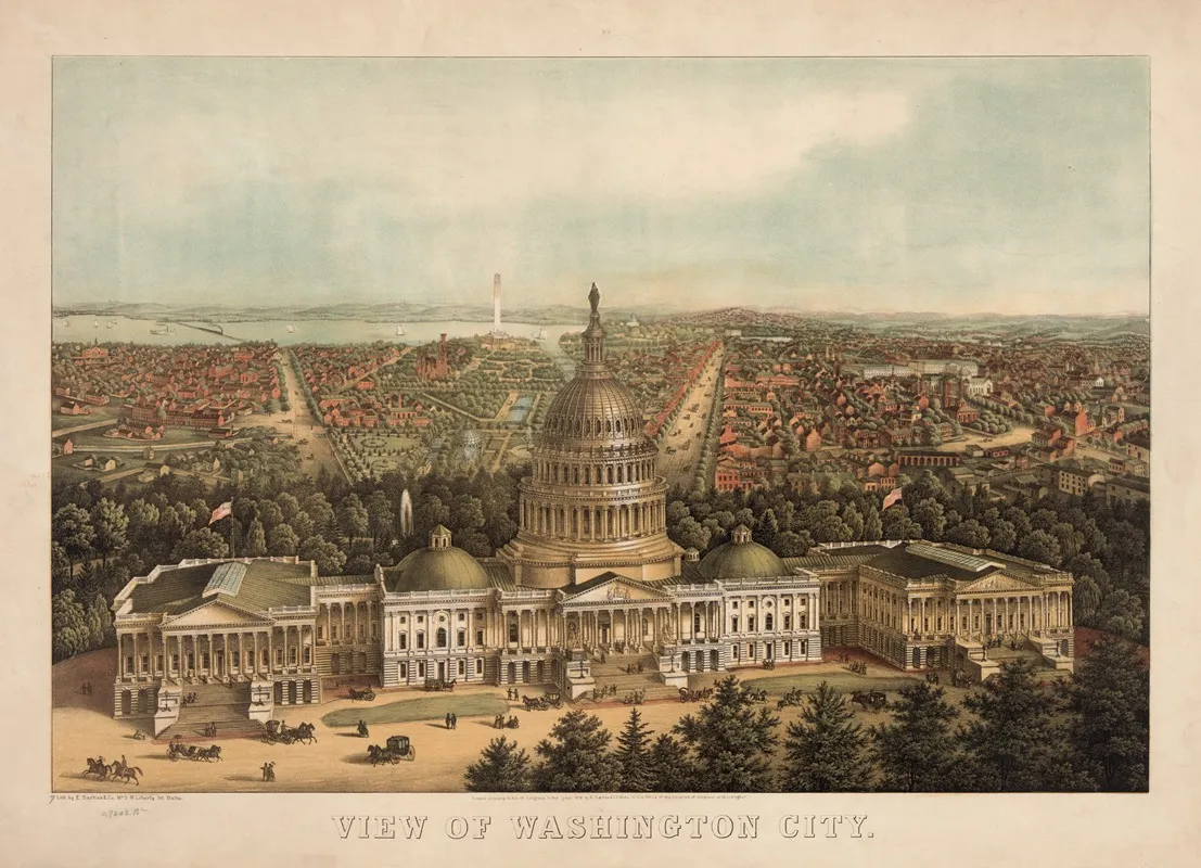 View Of Washington City