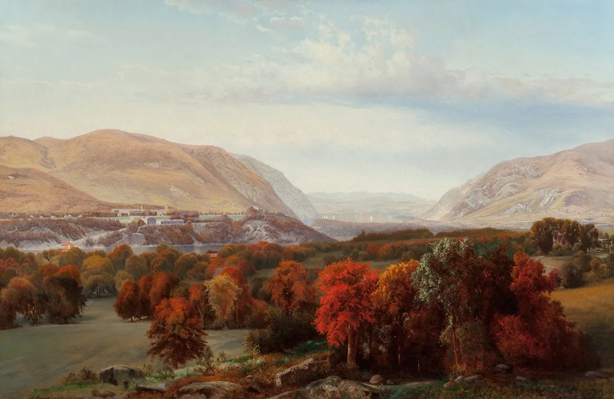 View Of West Point 2 Wall Art by Alexander Lawrie - High-Resolution Digital Print