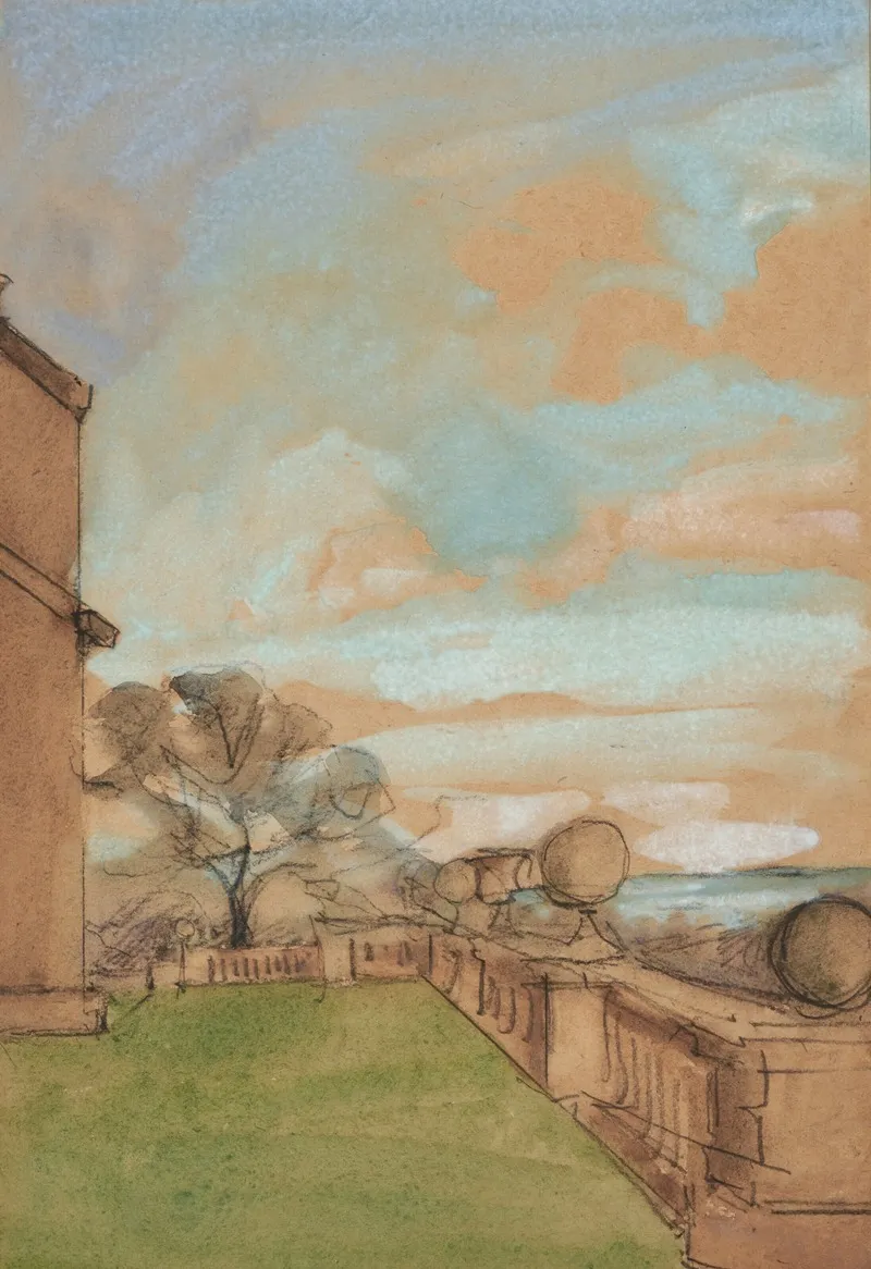 View Of Windlestone Hall Wall Art by Sir William Eden - High-Resolution Digital Print