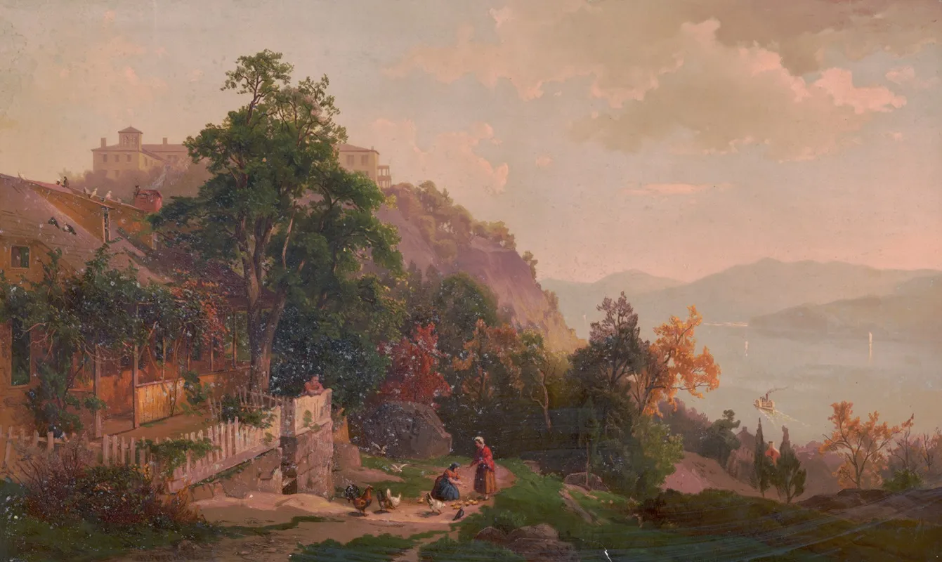 View On The Hudson Near West Point