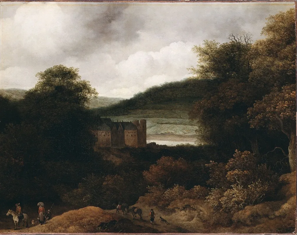 View On The Rhine Wall Art by Guillam Dubois - High-Resolution Digital Print