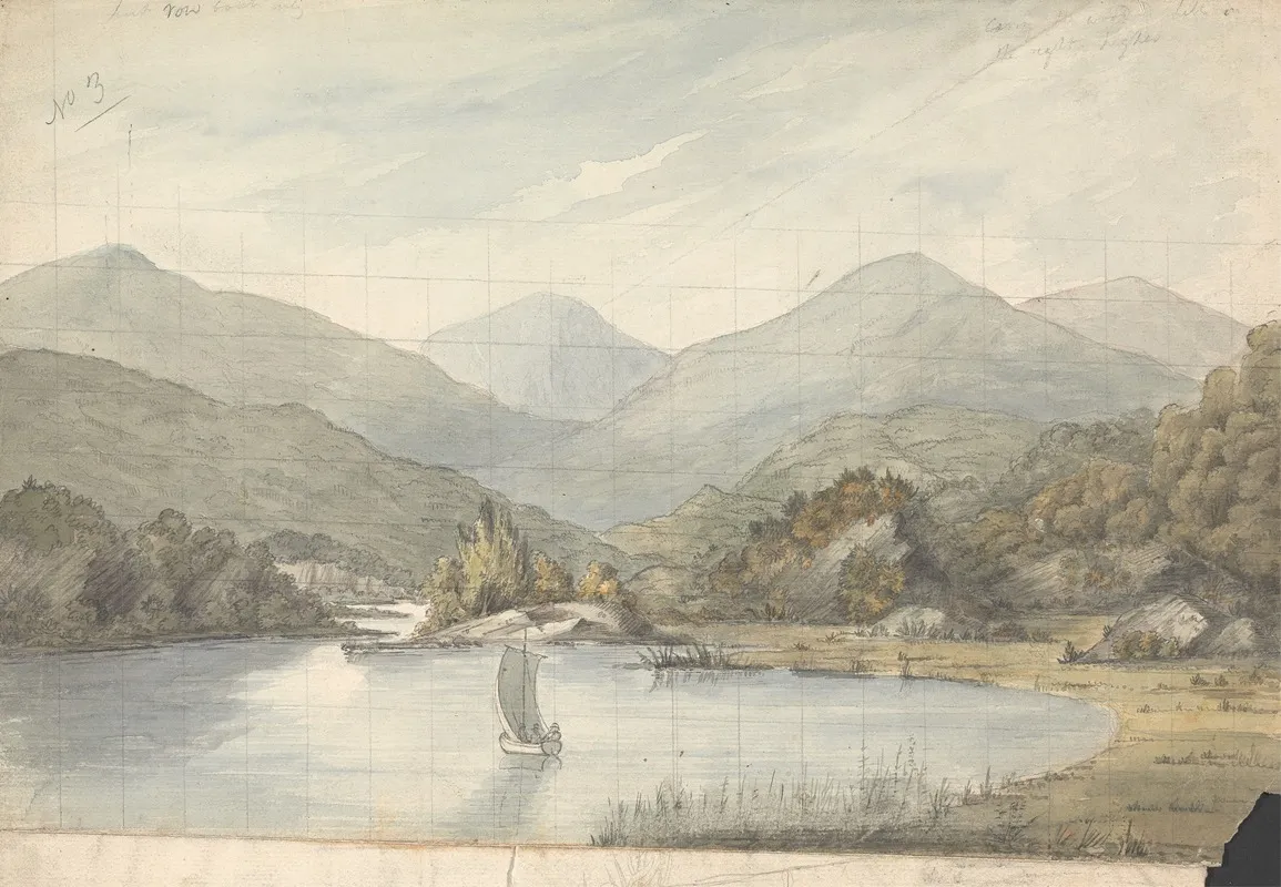 View On The River Between The Lakes