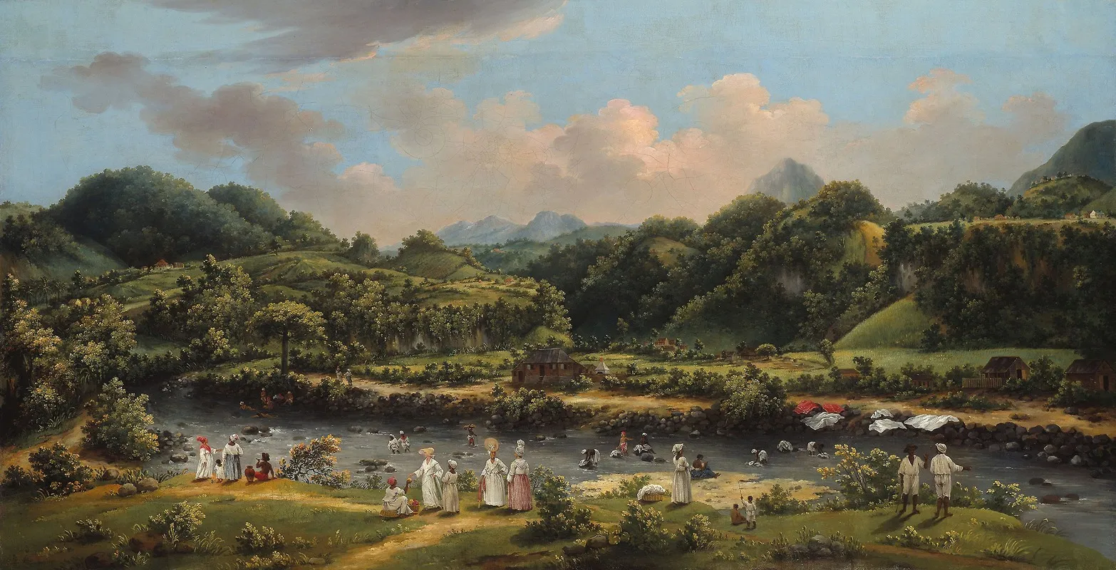 View On The River Roseau Dominica