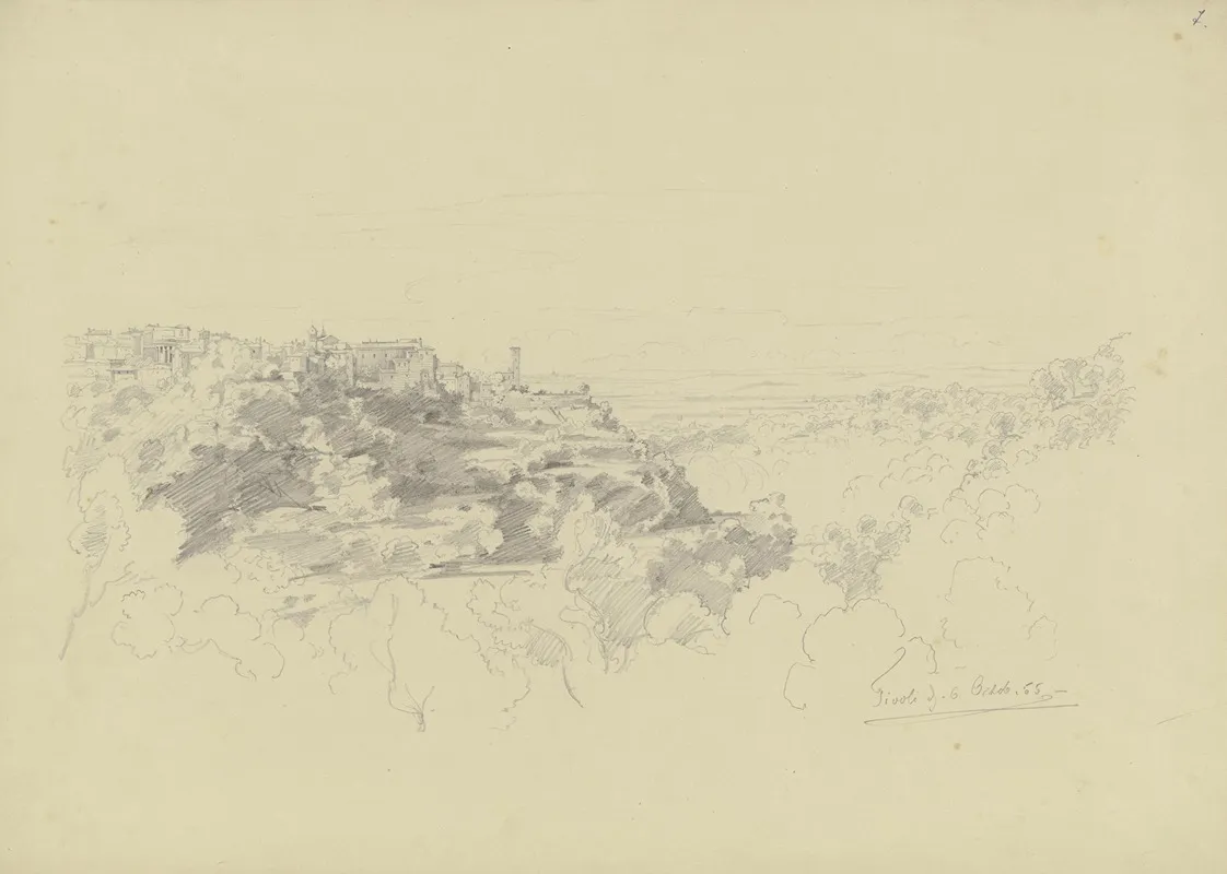 View On Tivoli Wall Art by Alexander Gwinner - High-Resolution Digital Print