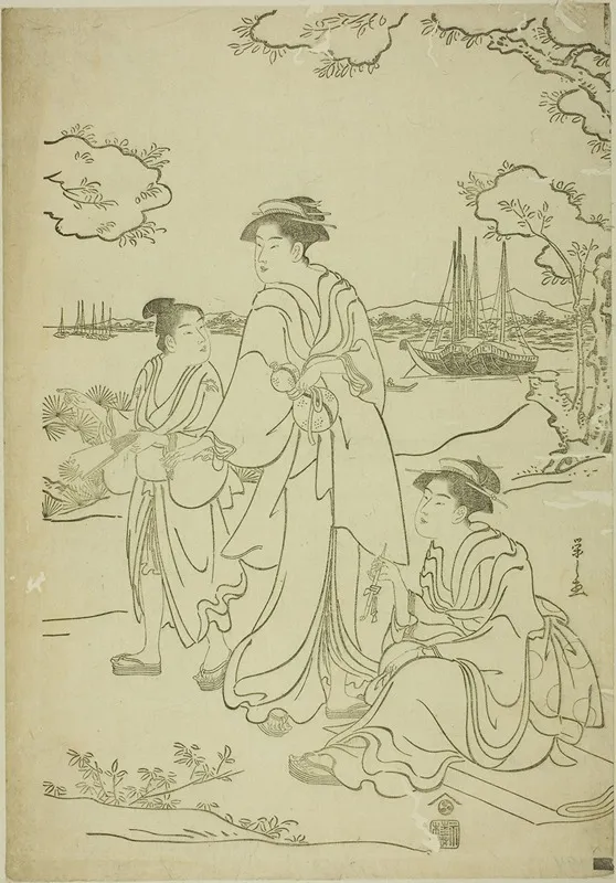 Viewing Cherry Blossoms At Goten Hill Ii