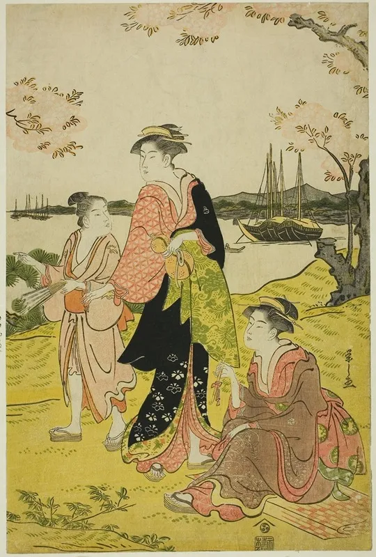Viewing Cherry Blossoms At Goten Hill