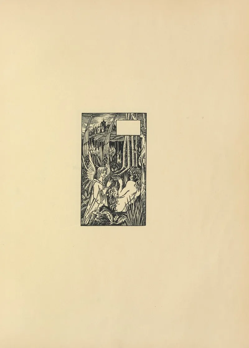 Vignette From Le Morte Darthur 4 Wall Art by Aubrey Vincent Beardsley - High-Resolution Digital Print