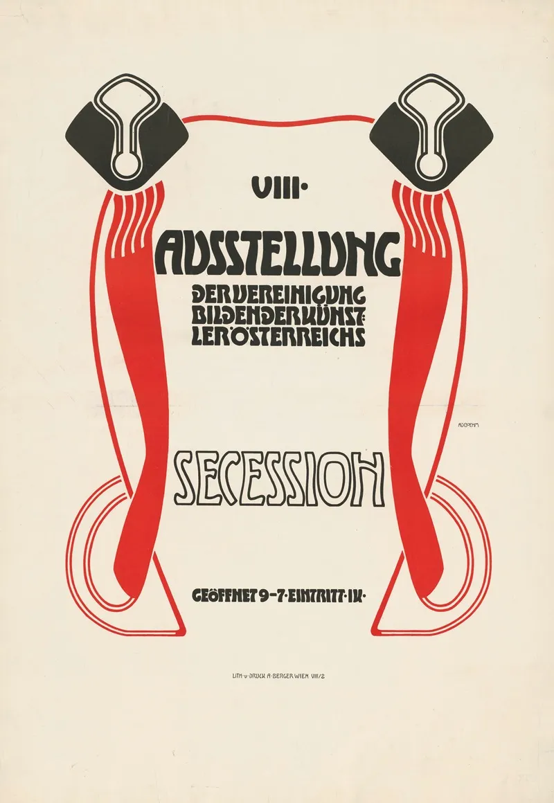 Viii Ausstellung Der Vereinigung Bildender Kunstler Osterreichs Secession