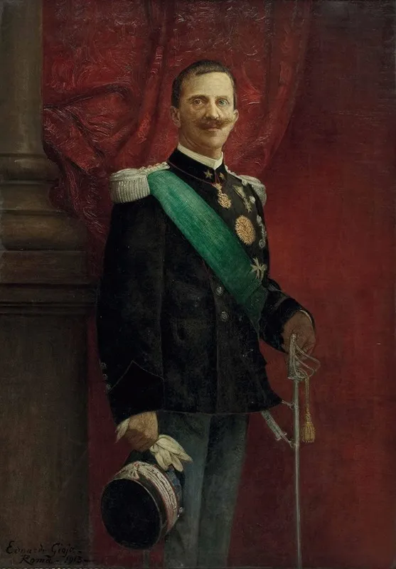 Viktor Emanuel Iii Wall Art by Eduardo Gioja - High-Resolution Digital Print