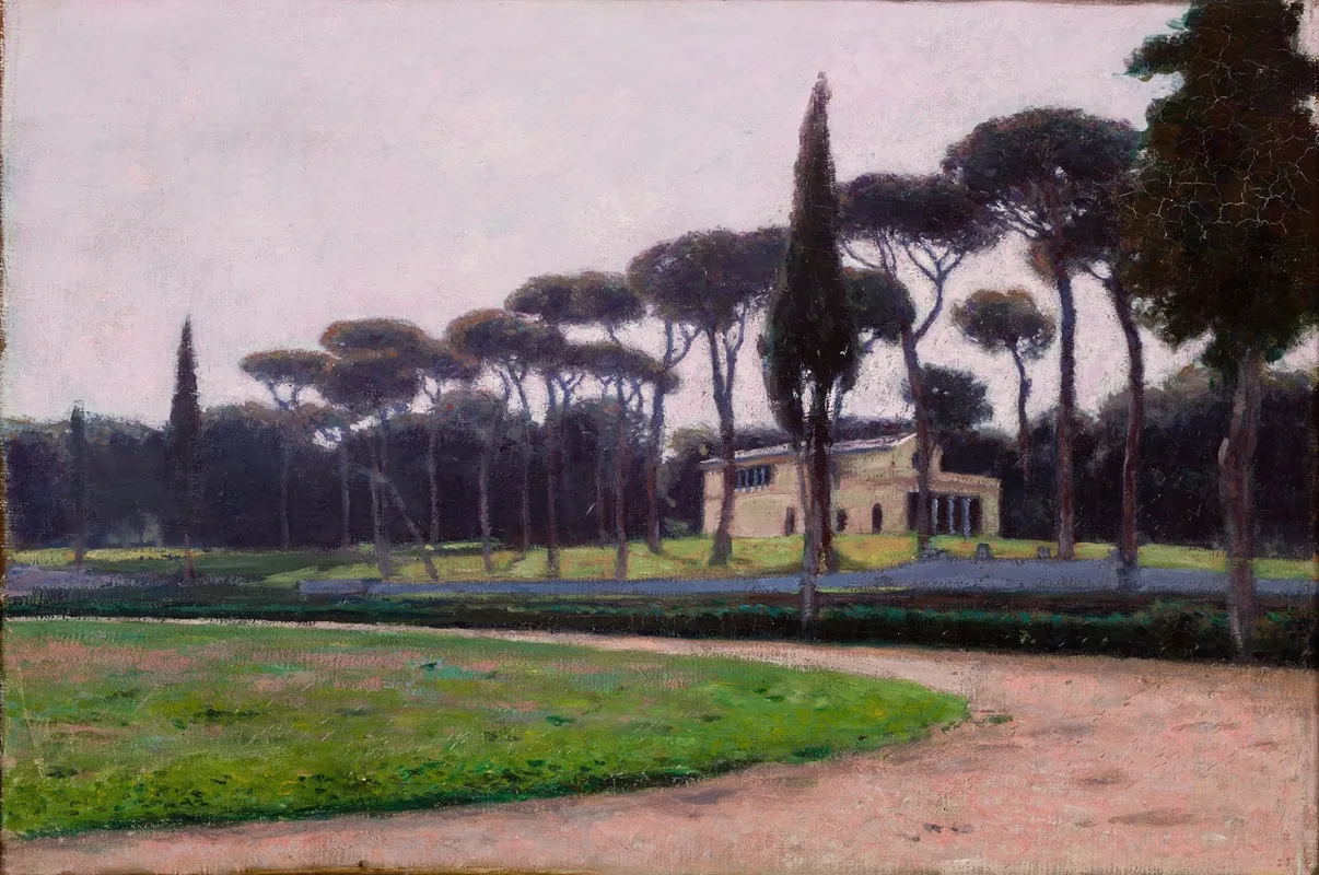 Villa Borghese In Rome