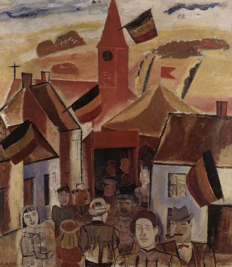 Village Fair 5 Wall Art by Gustave De Smet - High-Resolution Digital Print