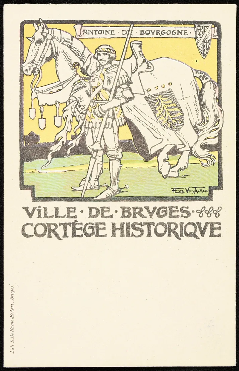 Ville De Bruges Cortege Historique Antoine De Bourgogne