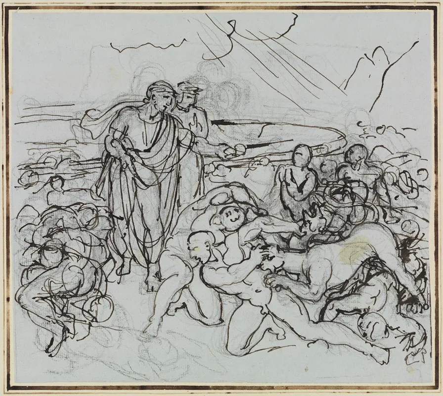 Virgil Beschwichtigt Cerberus Dante Inferno Canto 6 V 13