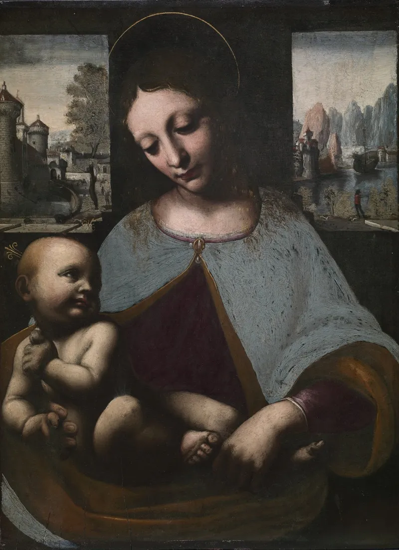 Virgin And Child 19
