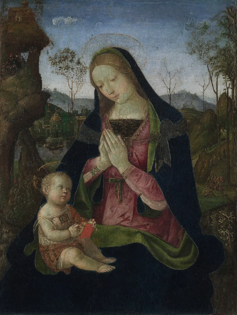 Virgin And Child 22 Wall Art by Pinturicchio - High-Resolution Digital Print
