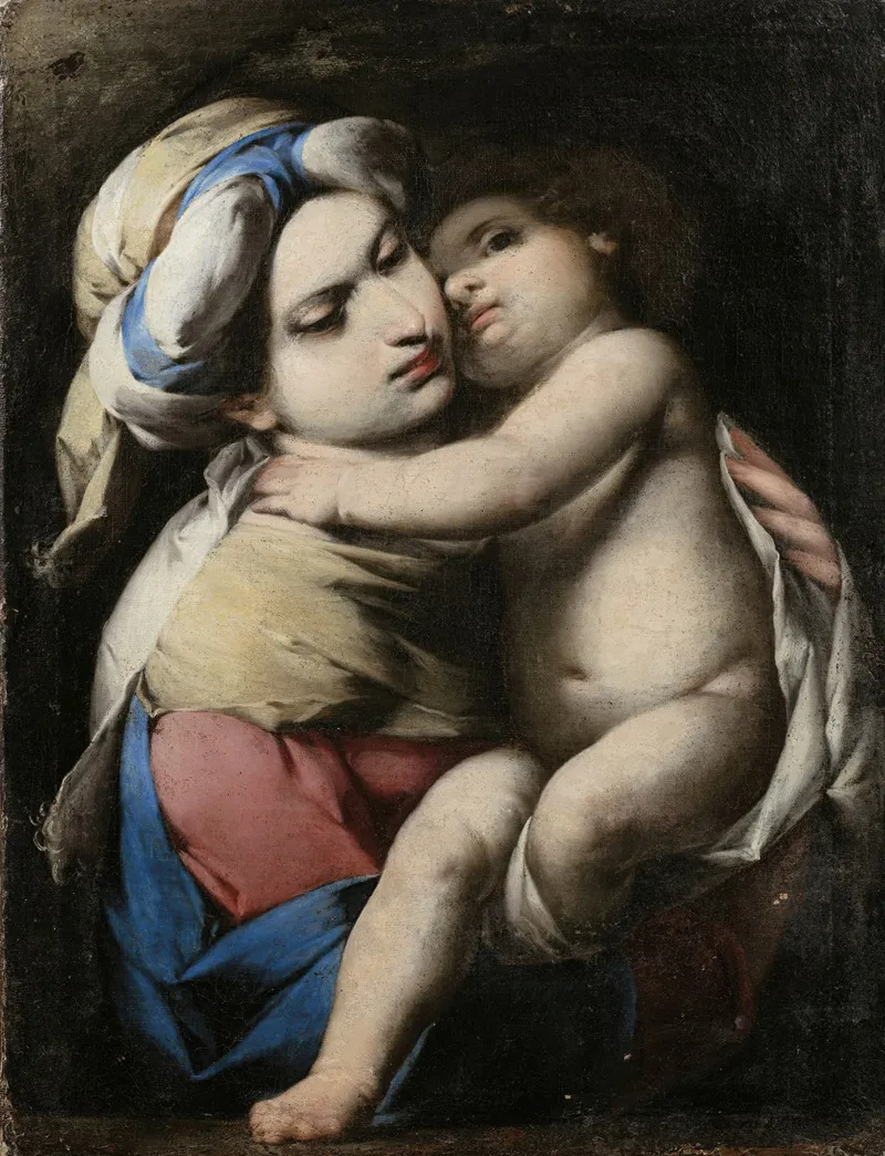 Virgin And Child 35 Wall Art by Giovanni Battista Spinelli - High-Resolution Digital Print