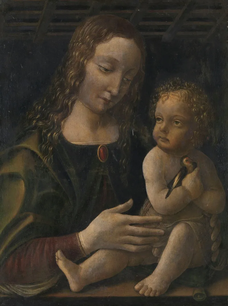 Virgin And Child 51 Wall Art by Francesco Napoletano - High-Resolution Digital Print