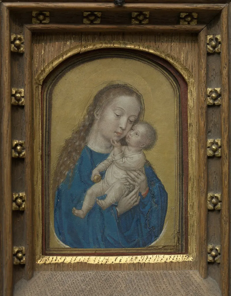 Virgin And Child 59 Wall Art by Simon Bening - High-Resolution Digital Print