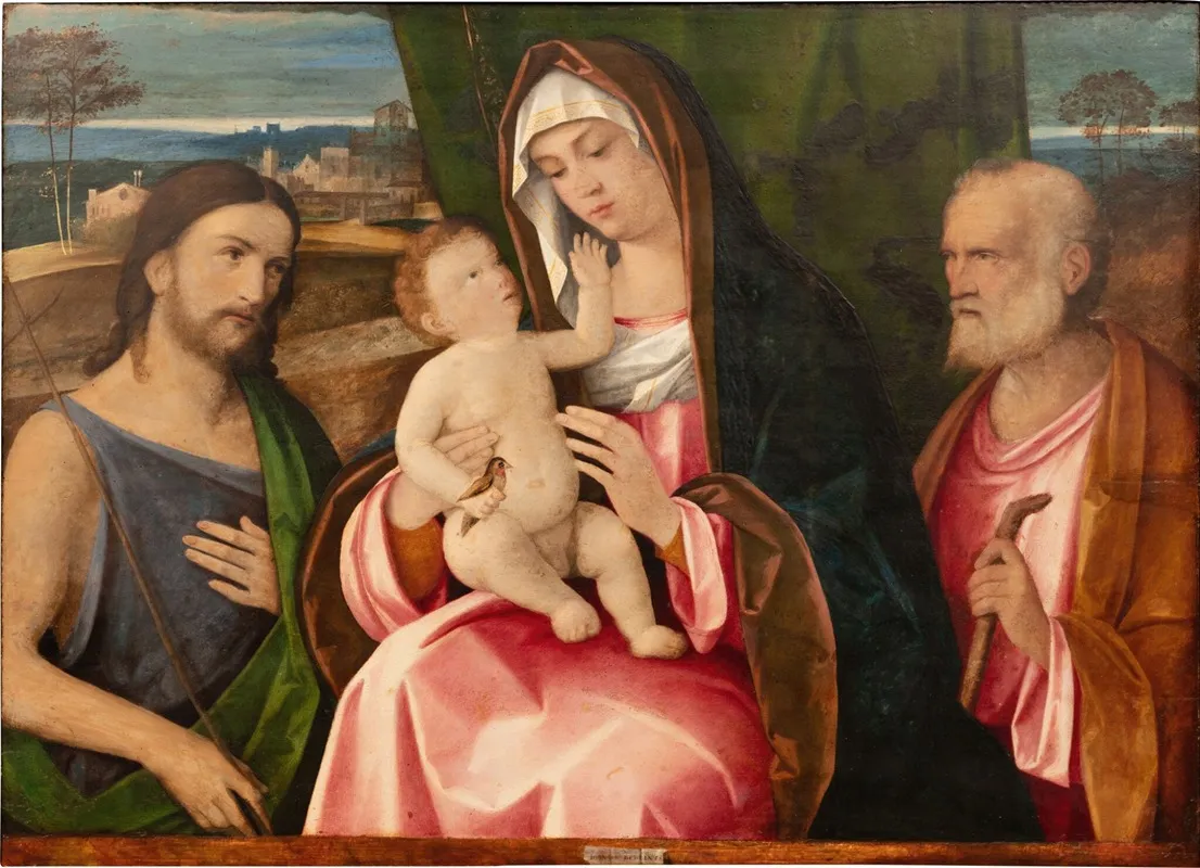 Virgin And Child 60 Wall Art by Pietro degli Ingannati - High-Resolution Digital Print