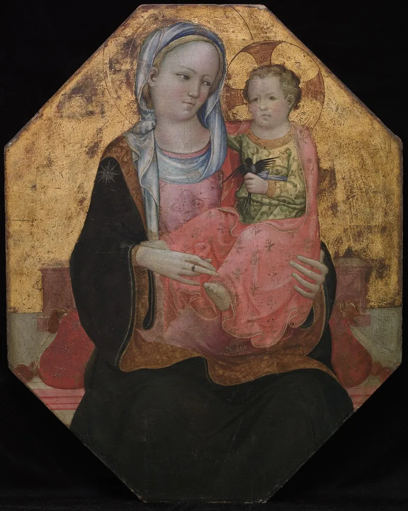 Virgin And Child 67 Wall Art by Rossello di Jacopo Franchi - High-Resolution Digital Print