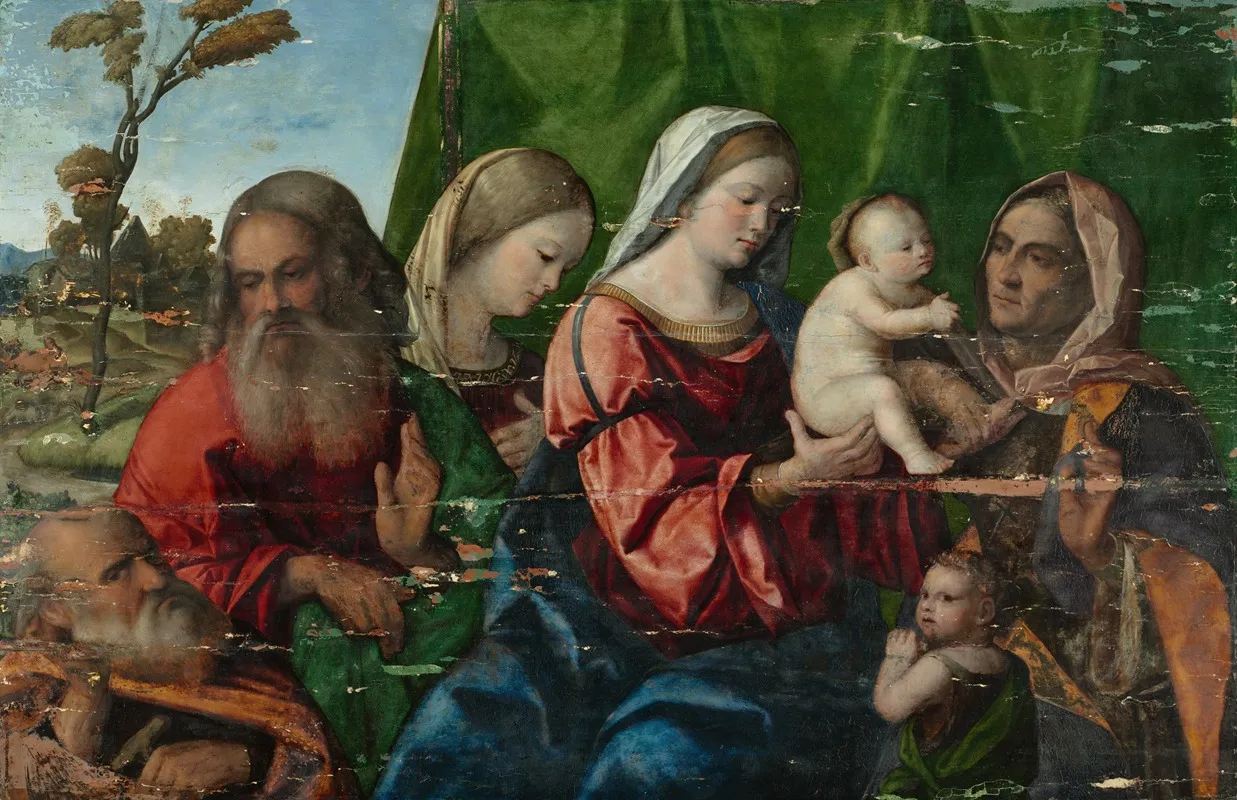 Virgin And Child With Saints 2
