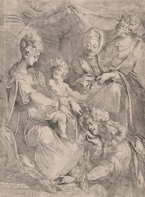 Virgin And Child With Saints 4