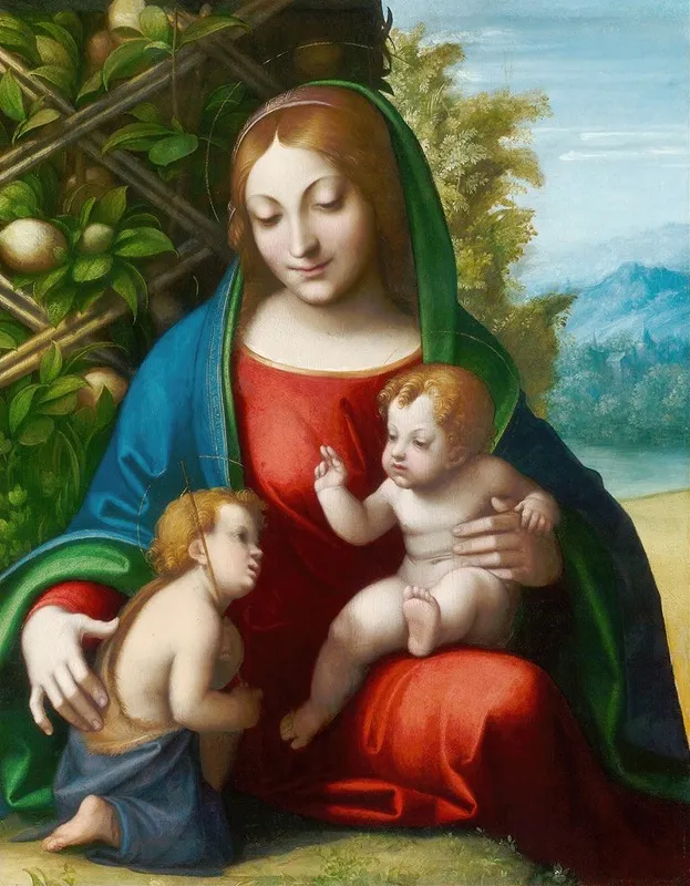 Virgin And Child With The Young Saint John The Baptist 2