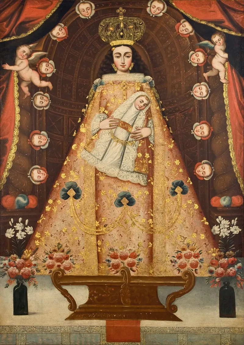 Virgin Of Bethlehem 2 Wall Art by Cusco School - High-Resolution Digital Print