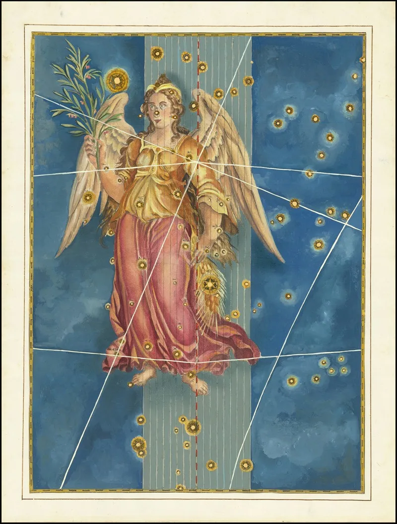 Virgo Wall Art by Johann Bayer - High-Resolution Digital Print