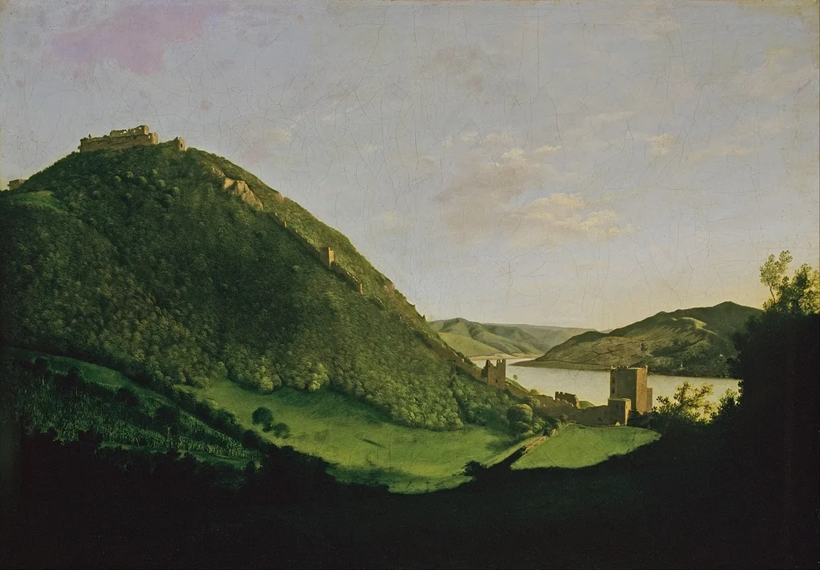 Visegrad Wall Art by Károly Markó - High-Resolution Digital Print