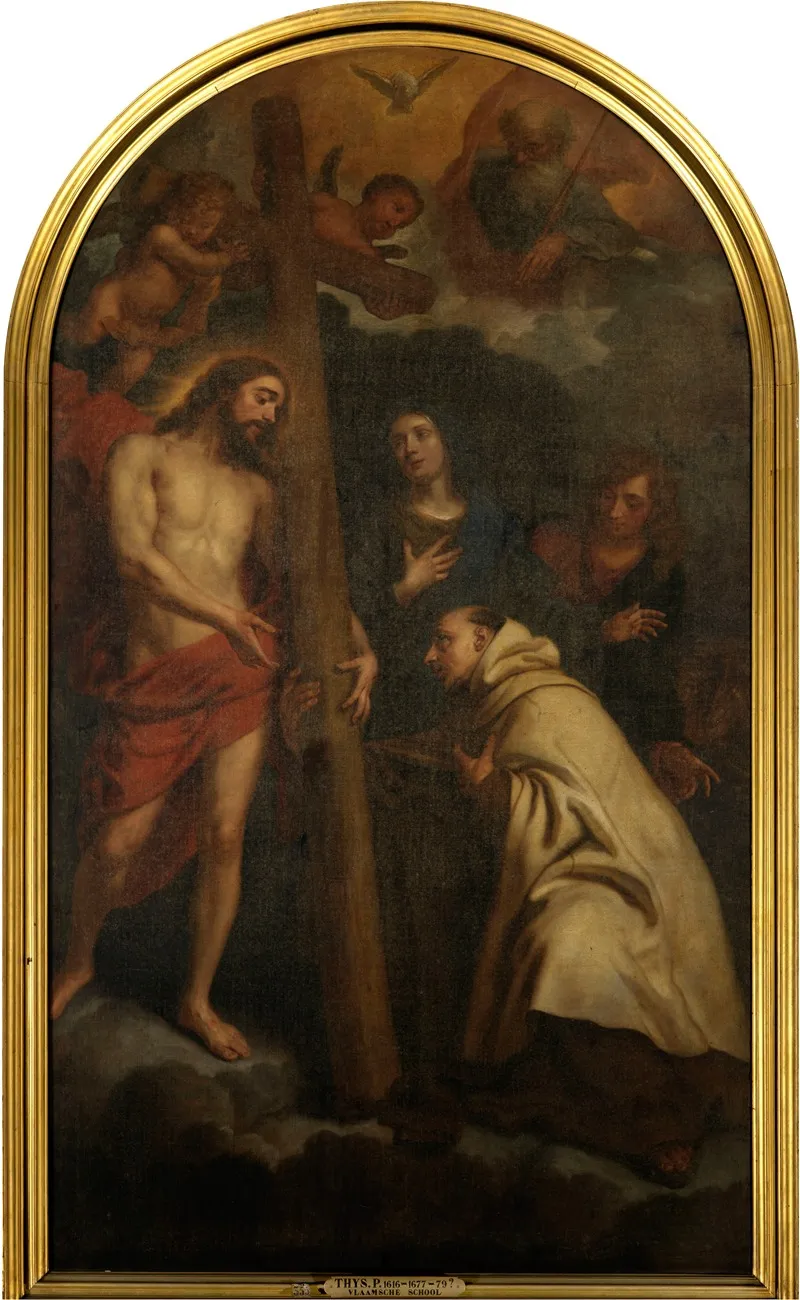 Vision Of Saint John Of The Cross Wall Art by Pieter Thijs - High-Resolution Digital Print
