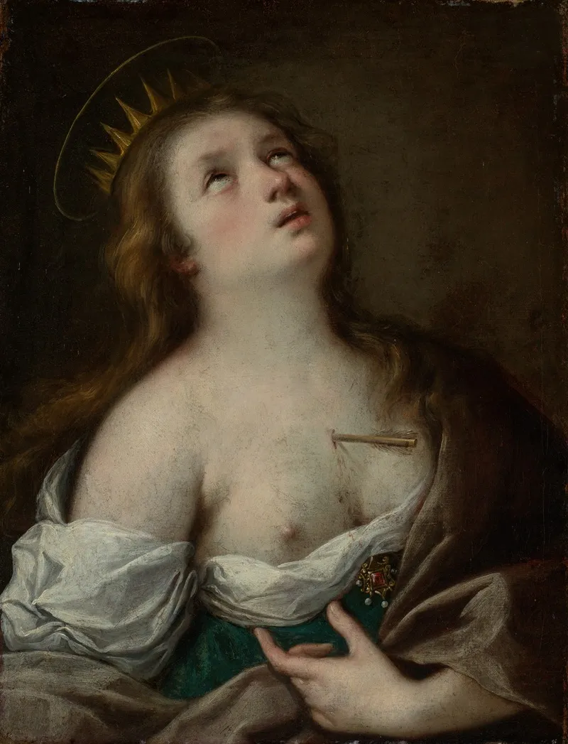 Vision Of St Ursula Wall Art by Carlo Francesco Nuvolone - High-Resolution Digital Print