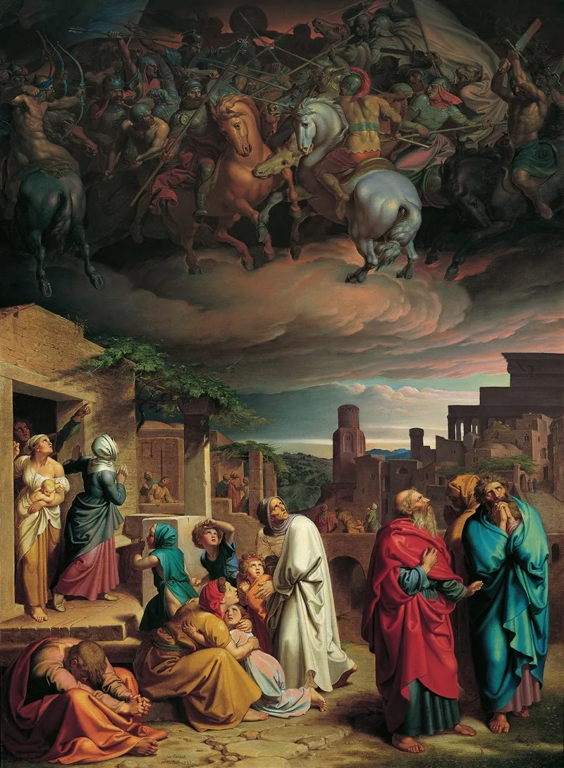 Vision Of The People Of Jerusalem Before The Conquest Of The City By Antiochus Iv Epiphanes