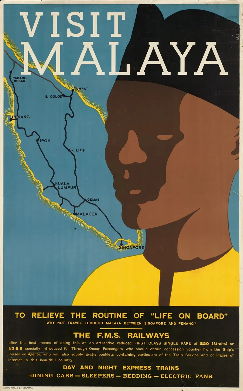 Visit Malaya Wall Art by Anonymous - High-Resolution Digital Print