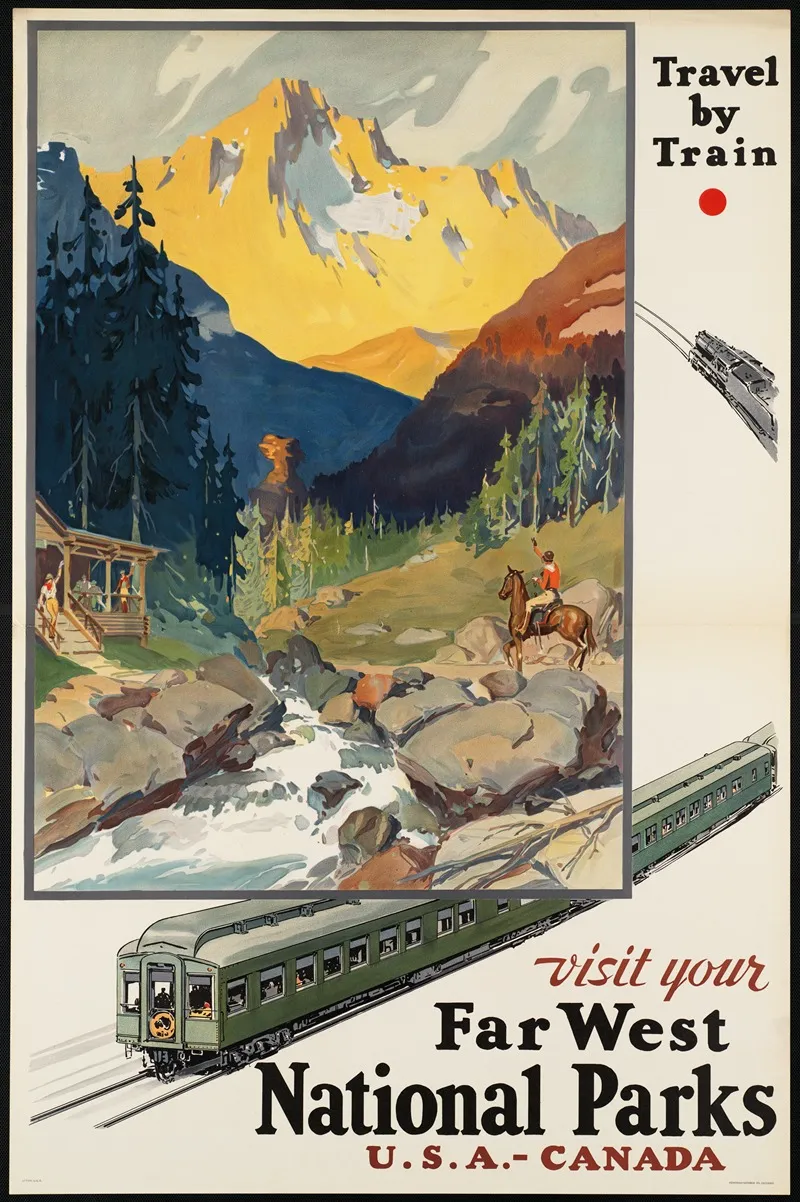 Visit Your Far West National Parks U S A Canada Travel By Train