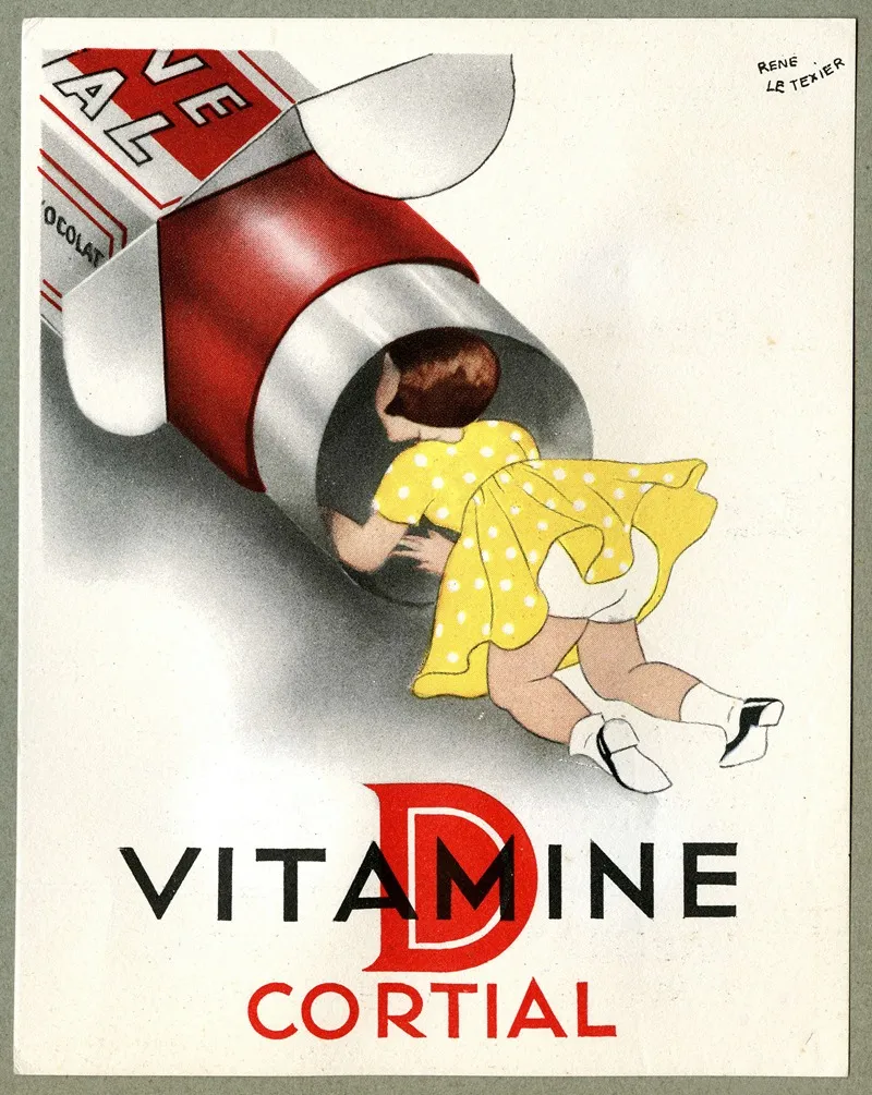 Vitamine D Cortial 3 Wall Art by Laboratoires Cortial - High-Resolution Digital Print