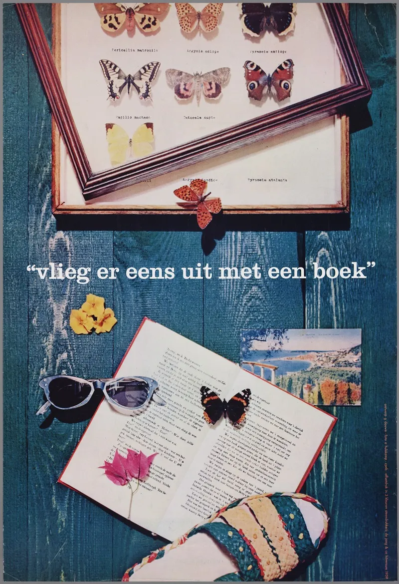 Vlieg Er Eens Uit Met Een Boek 2 Wall Art by Gerard Douwe - High-Resolution Digital Print
