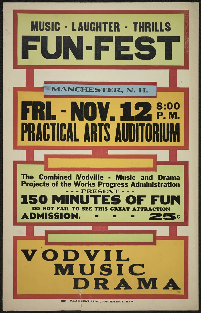Vodvil Music Drama Wall Art by Anonymous - High-Resolution Digital Print