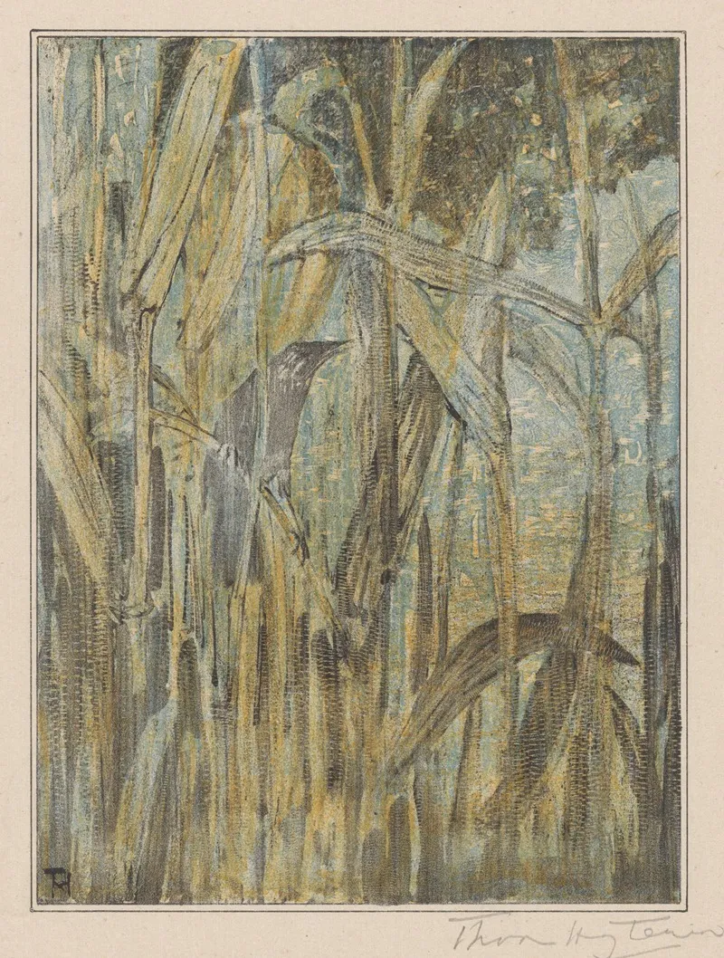 Vogel In Het Riet