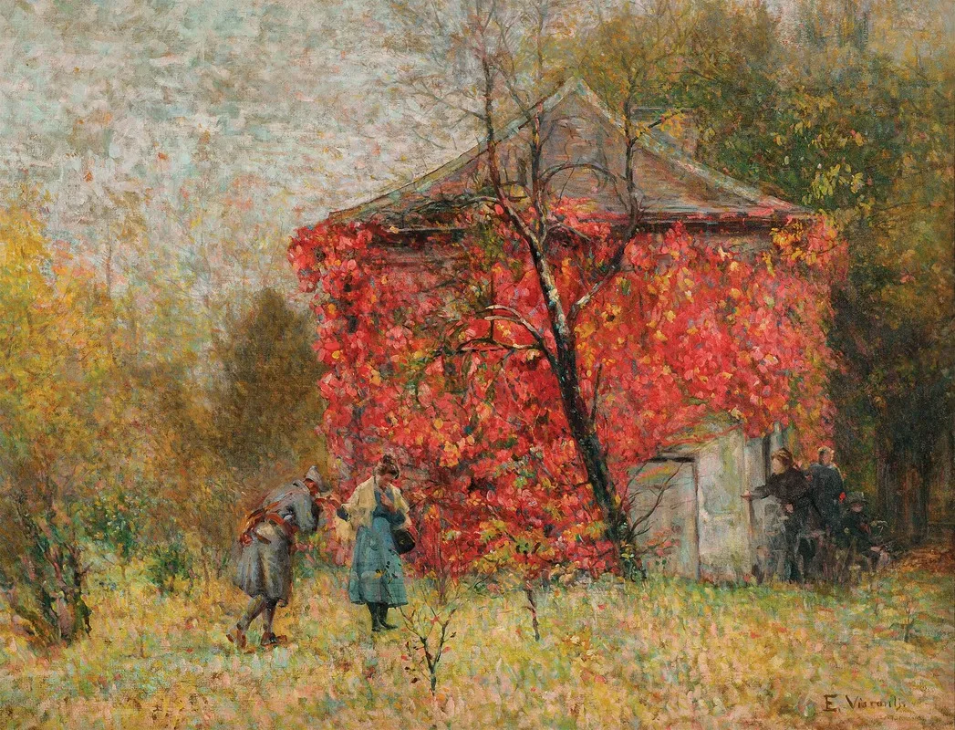 Volta As Trincheiras Wall Art by Eliseu Visconti - High-Resolution Digital Print