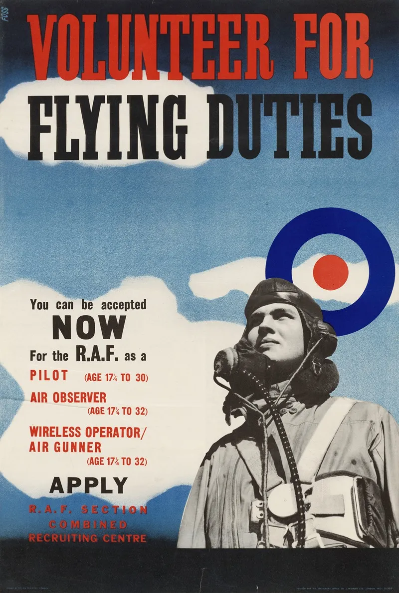 Volunteer For Flying Duties Wall Art by Jonathan Foss - High-Resolution Digital Print