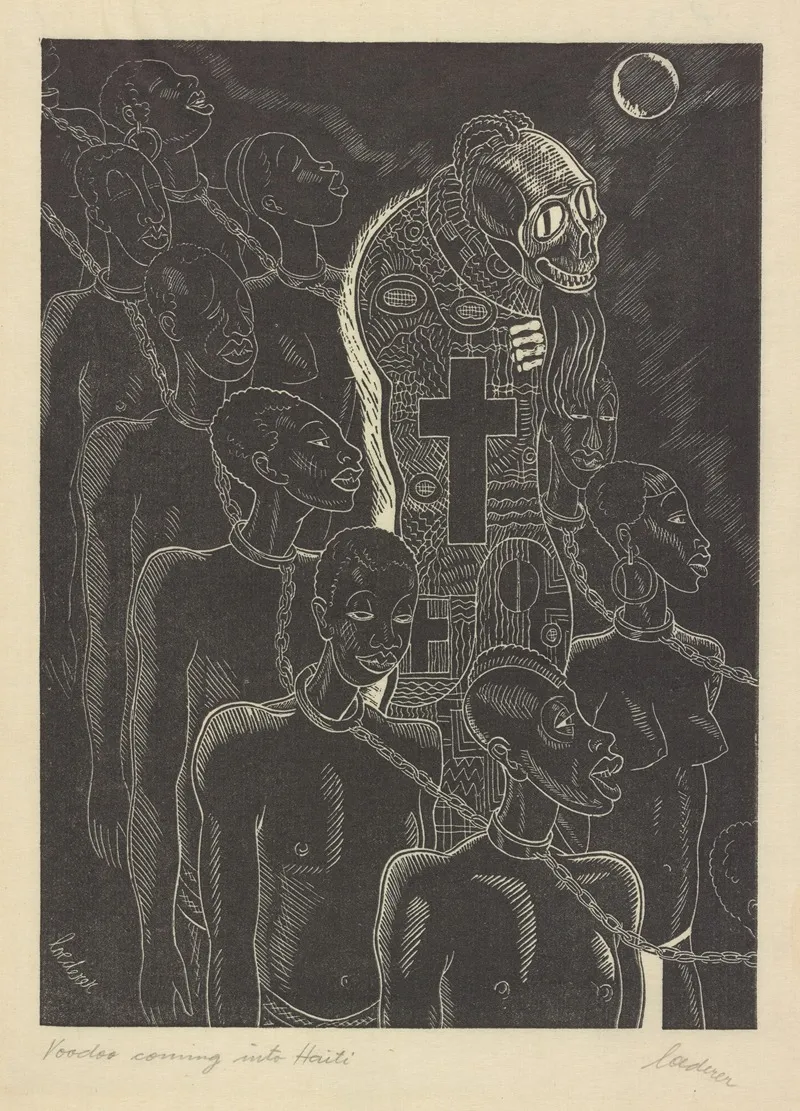 Voodoo Coming Into Haiti Wall Art by Richard A. Loederer - High-Resolution Digital Print