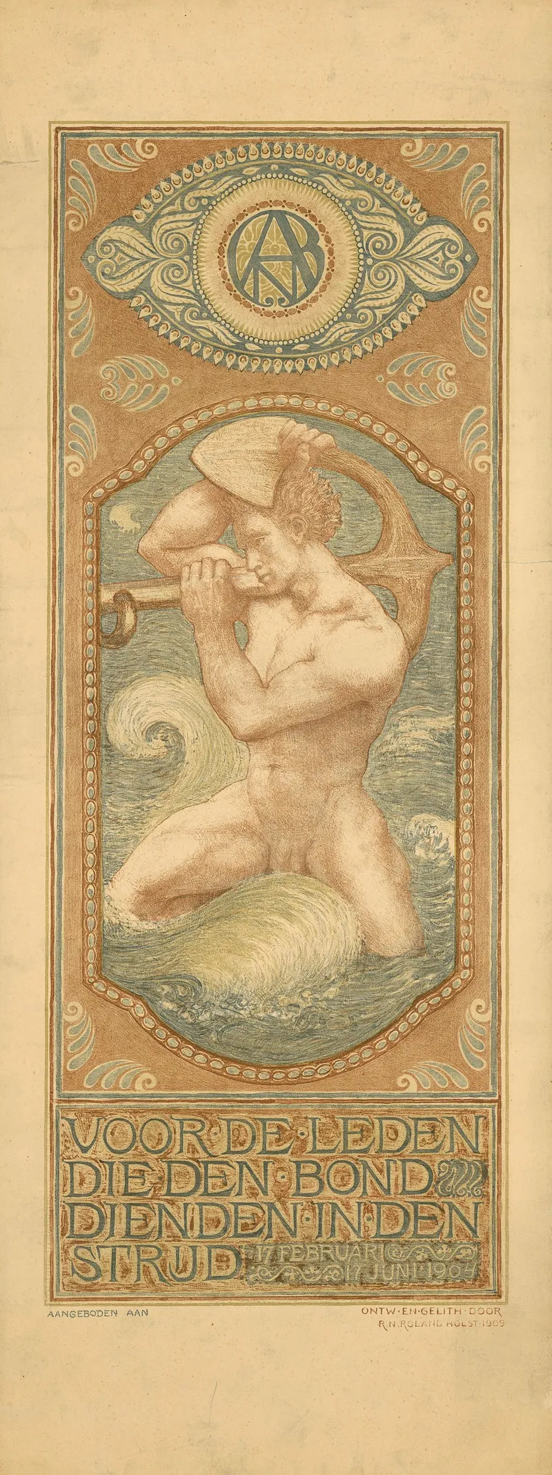 Voor De Leeden Die Den Bond Dienden In Den Strud 17 Februar 17 Juni 1904