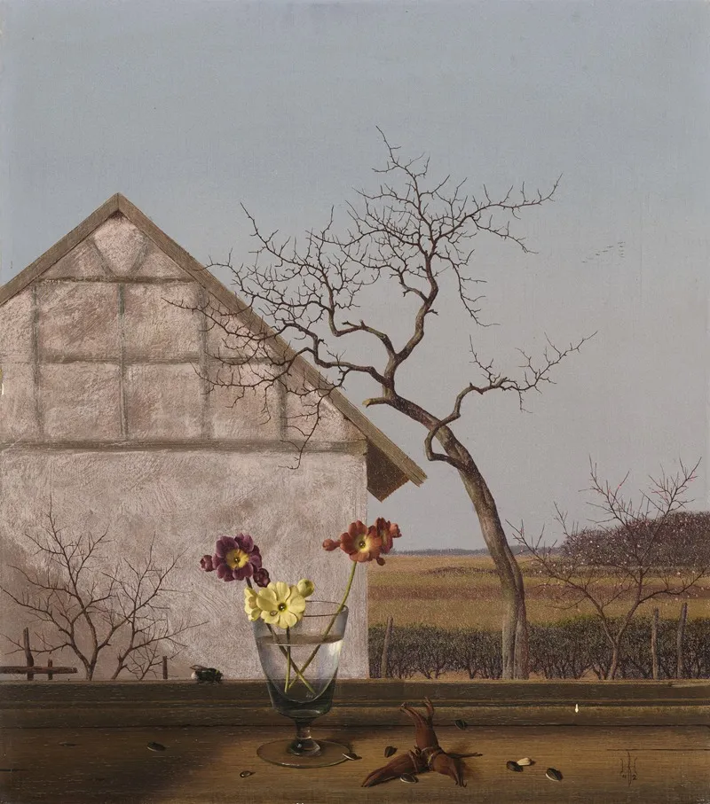 Vorfruhling 3 Wall Art by Herbert Böttger - High-Resolution Digital Print