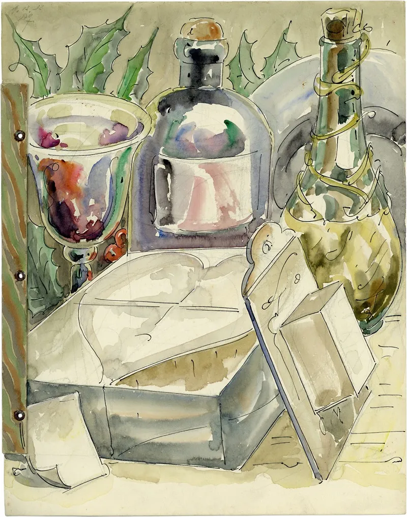 Vorm En Kleur Stilleven Wall Art by Alfred Ost - High-Resolution Digital Print