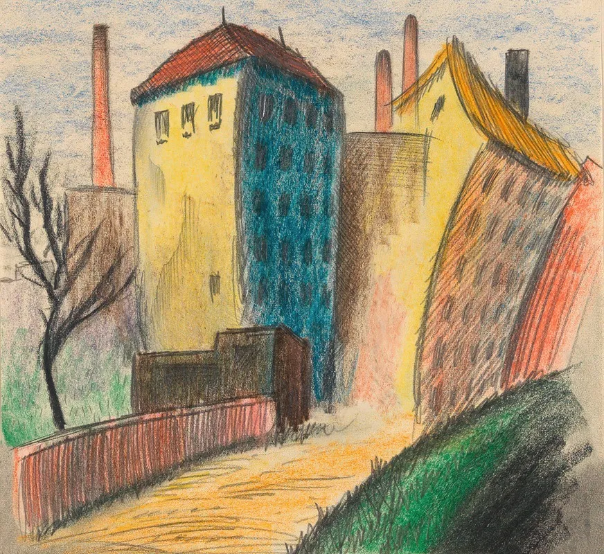 Vorstadt Ii Wall Art by Karl Wiener - High-Resolution Digital Print